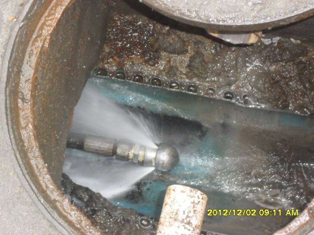 金城江污水管道高压清洗